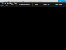 Tablet Screenshot of m-cfabrication.com
